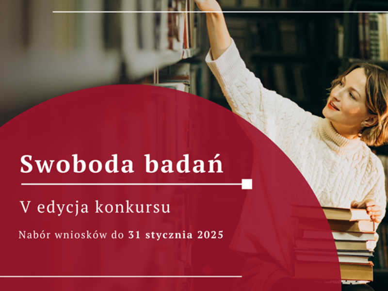 Swoboda badań nabór wniosków do 31 stycznia