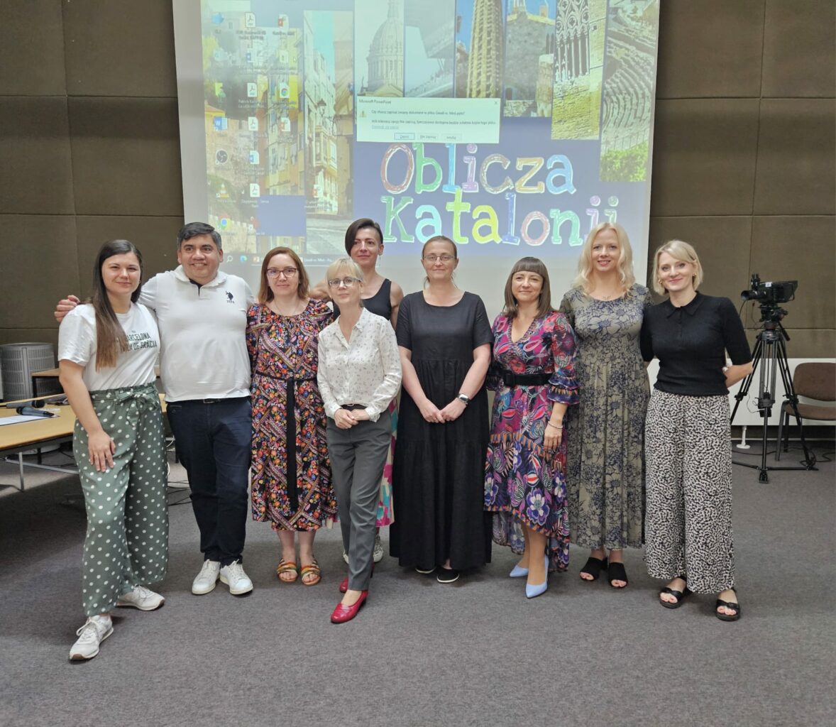 mgr Sandra Lozano González, mgr Juan Pablo Ortiz Ramos, dr Marta Kobiela- Kwaśniewska, mgr Beata Michta, dr Ewa Śmiłek, mgr Magdalena Sędek, dr Aniela Kucharska, mgr Agnieszka Kopińska- Trzop, mgr Magdalena Żak