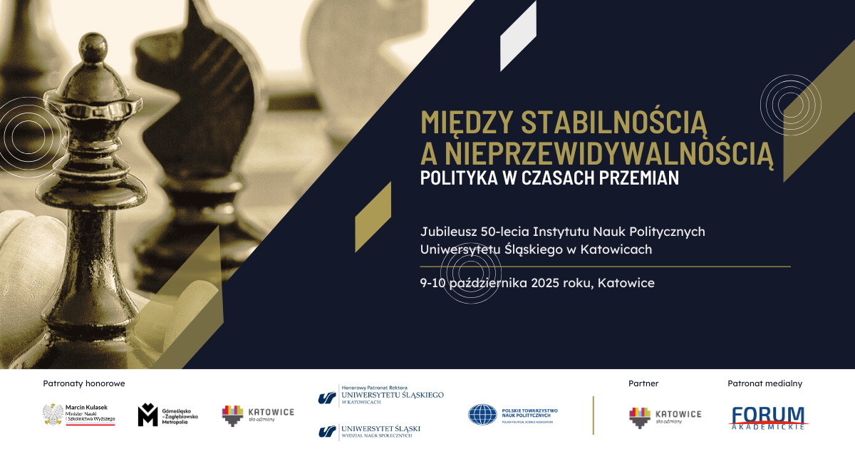 Jubileusz 50-lecia Instytutu Nauk Politycznych Uniwersytetu Śląskiego w Katowicach