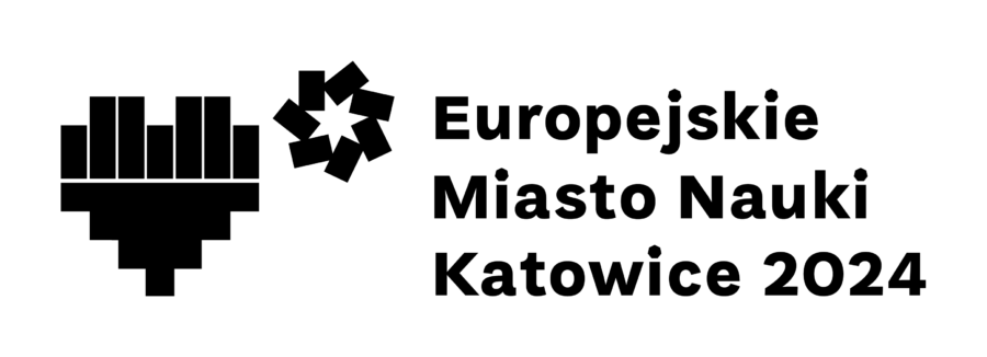 Logotyp Europejskiego Miasta Nauki Katowice 2024