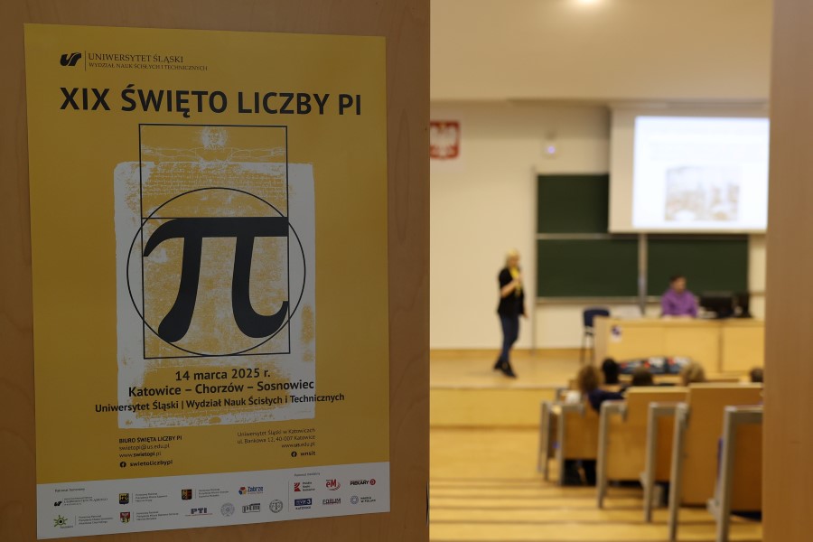 plakat promujący XIX Święto Liczby Pi