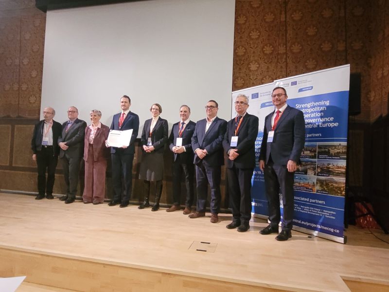 Sygnatariusze porozumienia o kontynuacji współpracy po zakończeniu projektu MECOG-CE