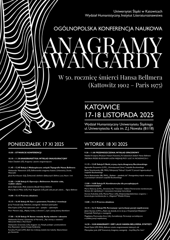 plakat wydarzenia, wszystkie informację w tekście