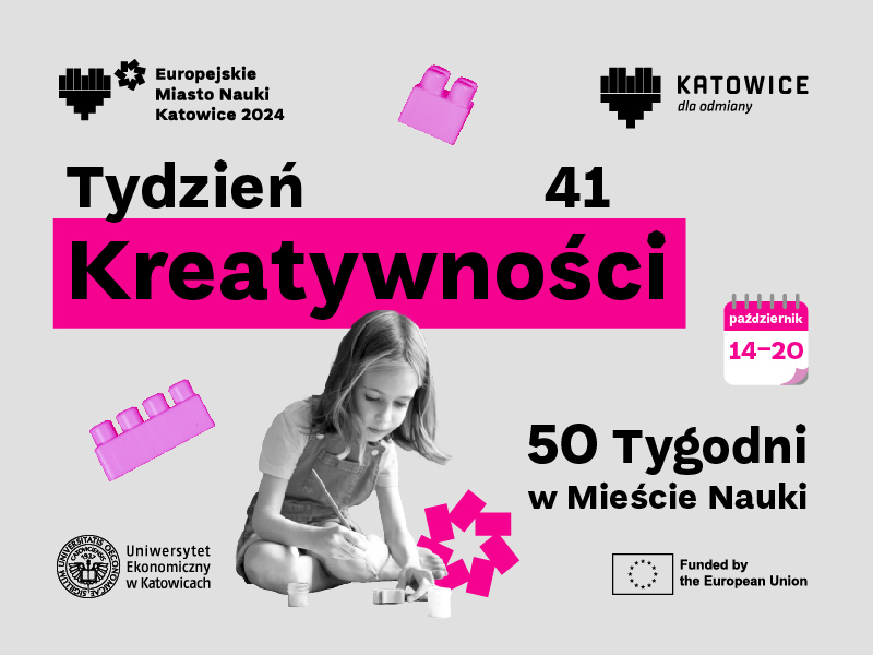 Grafika promująca Tydzień Kreatywności