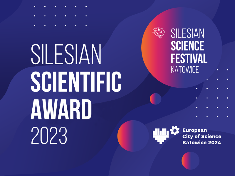 Silesian Scientific Award 2023 promotional graphic
