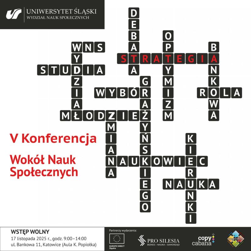 plakat informujący o wydarzeniu, powtarza te same informację które są zawarte w tekście