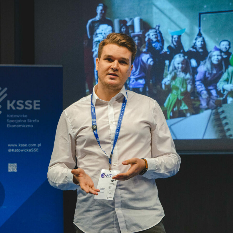 Na zdjęciu Krzysztof Kasperek