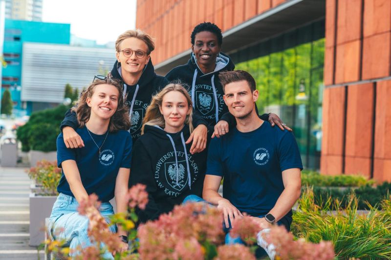 grupa studentów