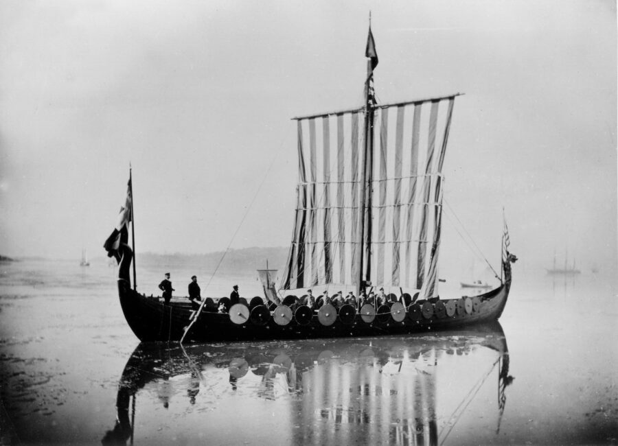 łódź wikingów / viking ship