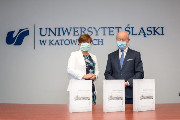 Prof. Andrzej Kowalczyk i Gabriela Staszkiewicz