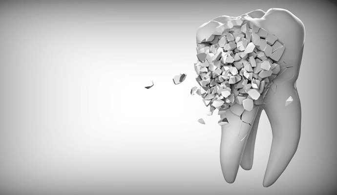 Grafika przedstawiająca ząb