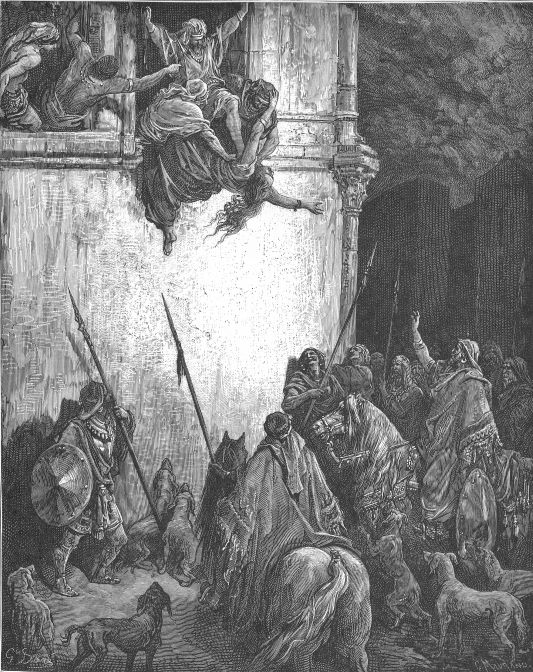 Gustave Doré, Śmierć Jezebel