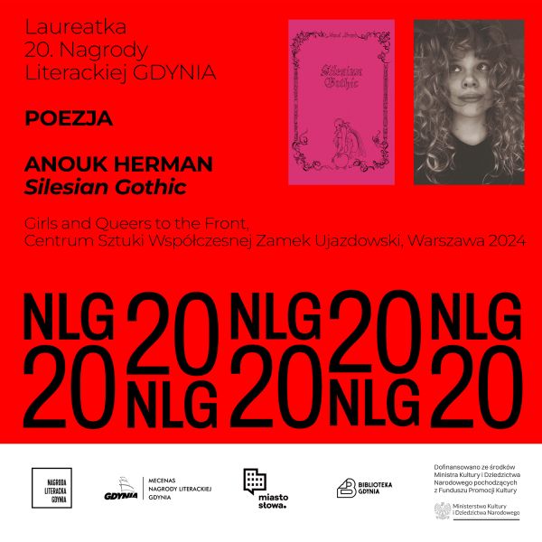 Anouk Herman laureatką Nagrody Literackiej Gdynia | Nagroda Literacka GDYNIA