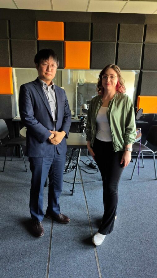 Dr Chang Il You i Weronika Cygan-Adamczyk | fot. Bartosz Solak