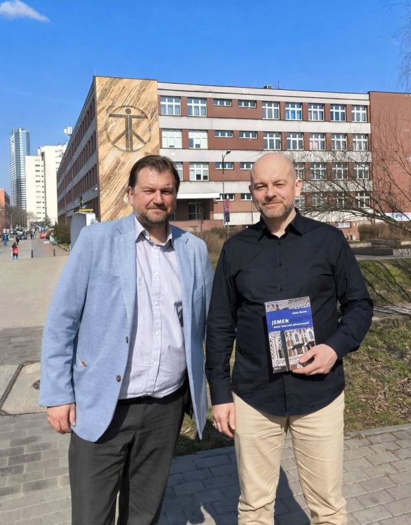 Dr Jakub Sławek i Tomek Grząślewicz | Fot. Bartosz Solak