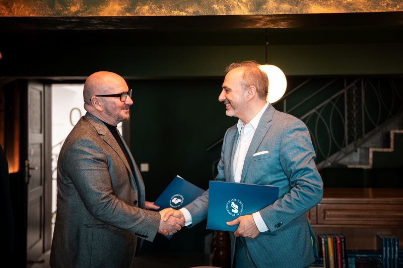 Umowa o współpracy między UŚ a EPICHEM | Fot. Marcel Goldmann