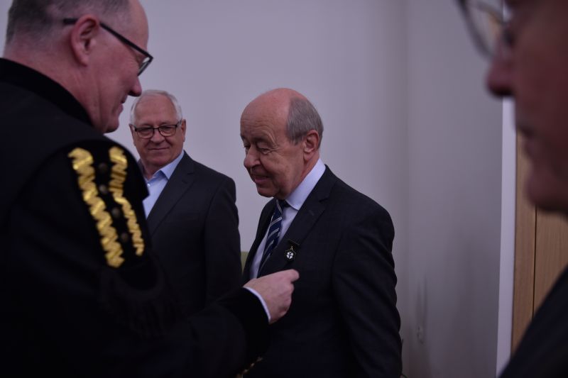 Prof. dr hab. Andrzej Kowalczyk z odznaczeniem „Zasłużony dla polskiej geologii”