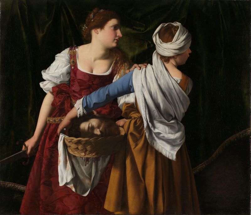 Orazio Gentileschi, Judyta i jej służąca z głową Holofernesa