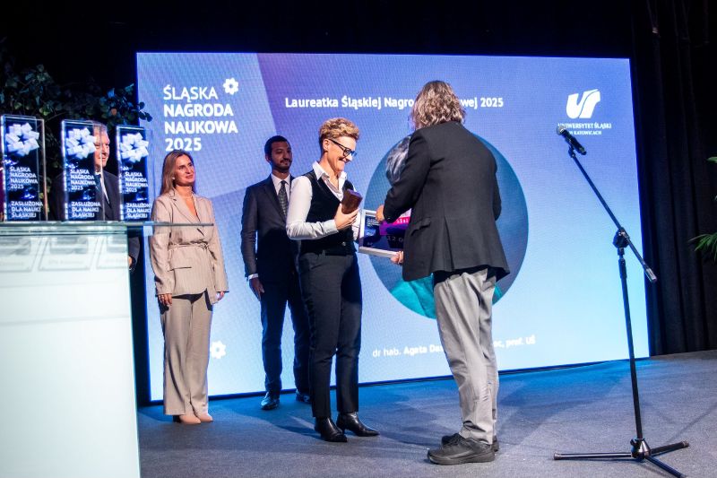 Śląska Nagroda Naukowa na 9. ŚFN | fot. Tomasz Kiełkowski