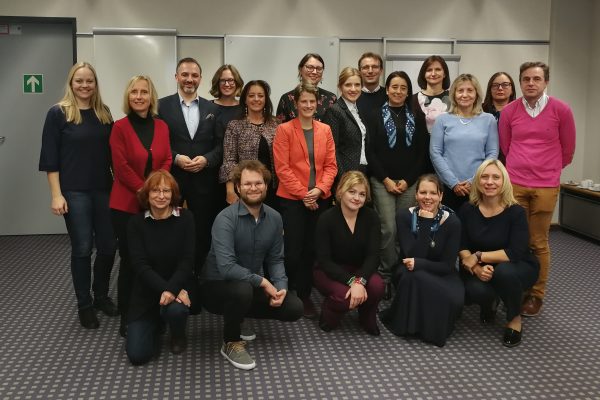 Przedstawiciele europejskich uczelni, które łączy idea "Transform4Europe" – spotkanie zorganizowane w Monachium w grudniu 2019 roku | fot. dr Małgorzata Pohl-Michałek