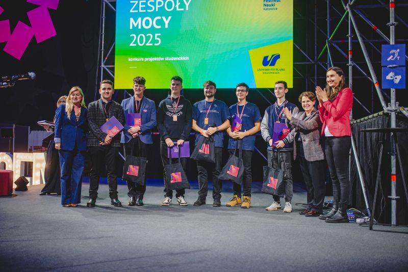 „Zespoły mocy. Konkurs projektów studenckich” na 9. Śląskim Festiwalu Nauki