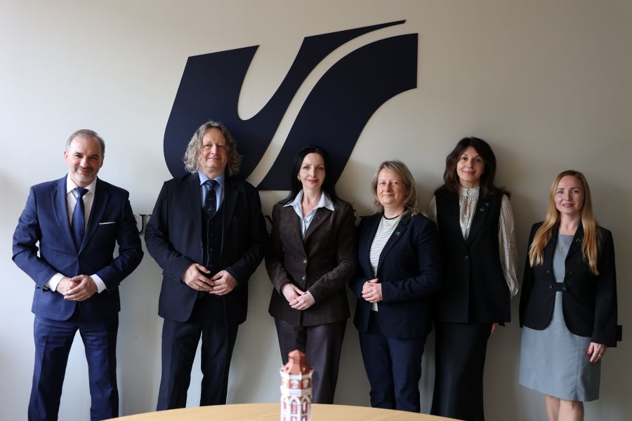 Spotkanie rektorów Uniwersytetu Śląskiego w Katowicach i Państwowego Uniwersytetu w Mariupolu