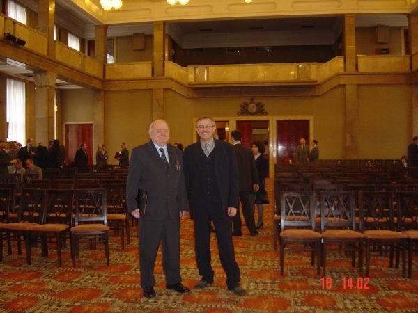Prof. Andrzej Lasota i prof. Henryk Gacki