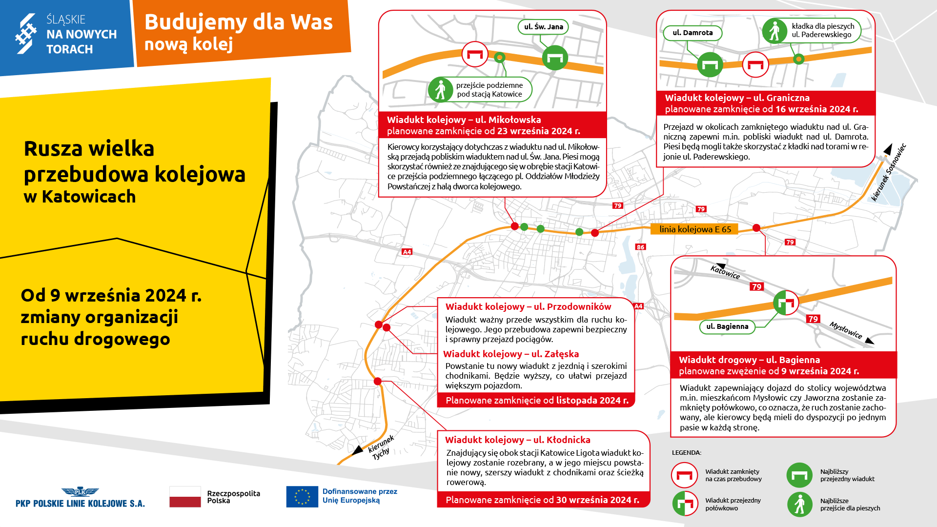 Schemat zmian w organizacji ruchu, dostępny także w wersji PDF