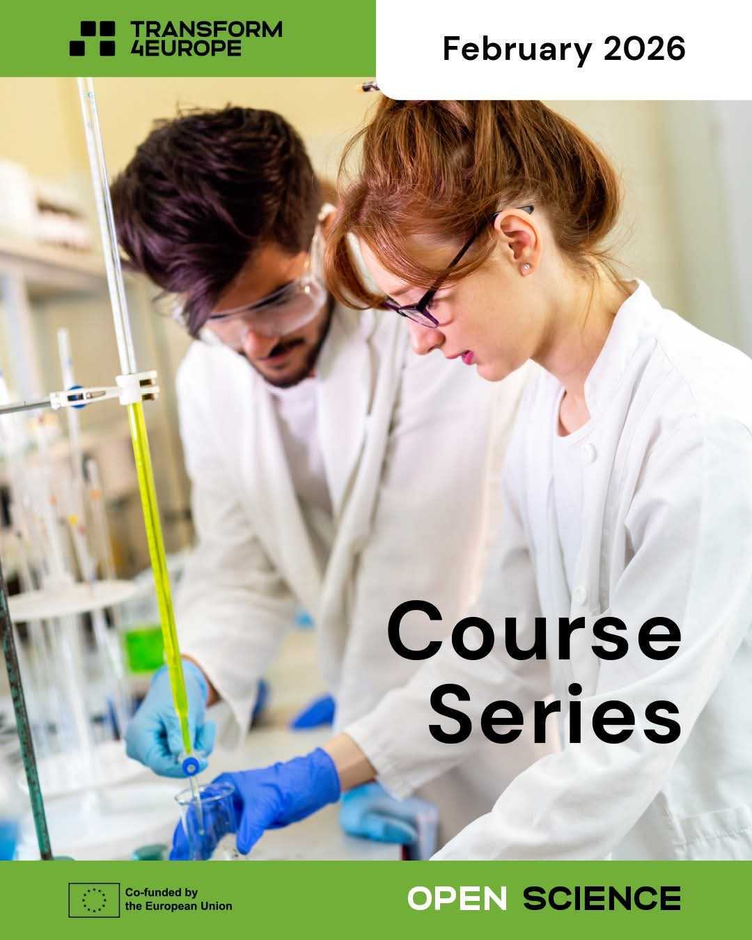 grafika promująca Open Science Course Series