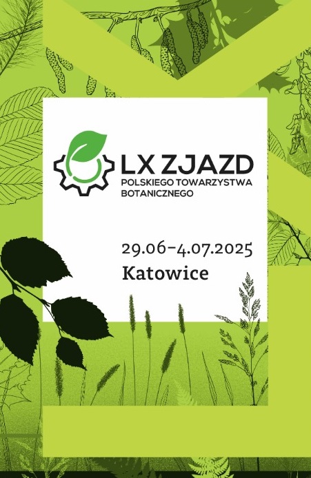 grafika promująca LX Zjazd Polskiego Towarzystwa Botanicznego