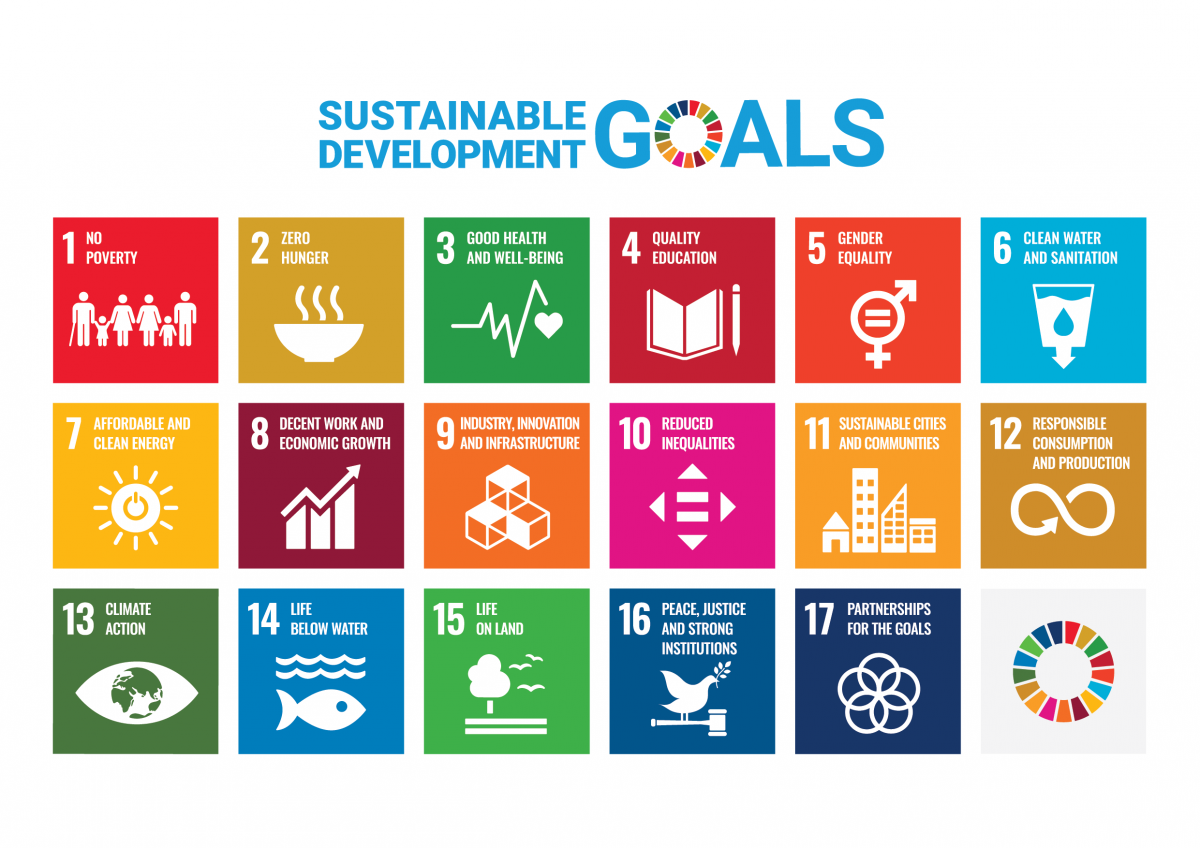 17 Sustainable Development Goals of the UN