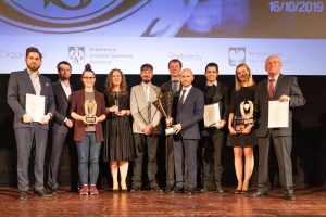 Laureaci II miejsca w klasyfikacji generalnej Akademickich Mistrzostw Śląska