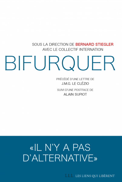 okładka książki „Bifurquer” pod red. Bernarda Stieglera