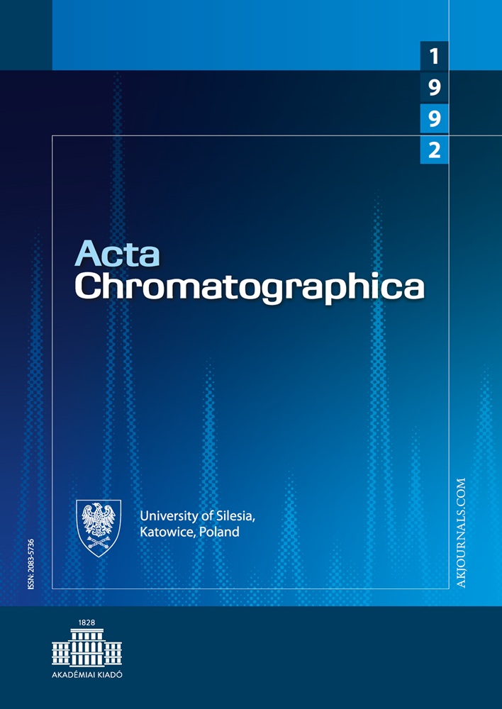 okładka czasopisma „Acta Chrimatographica”
