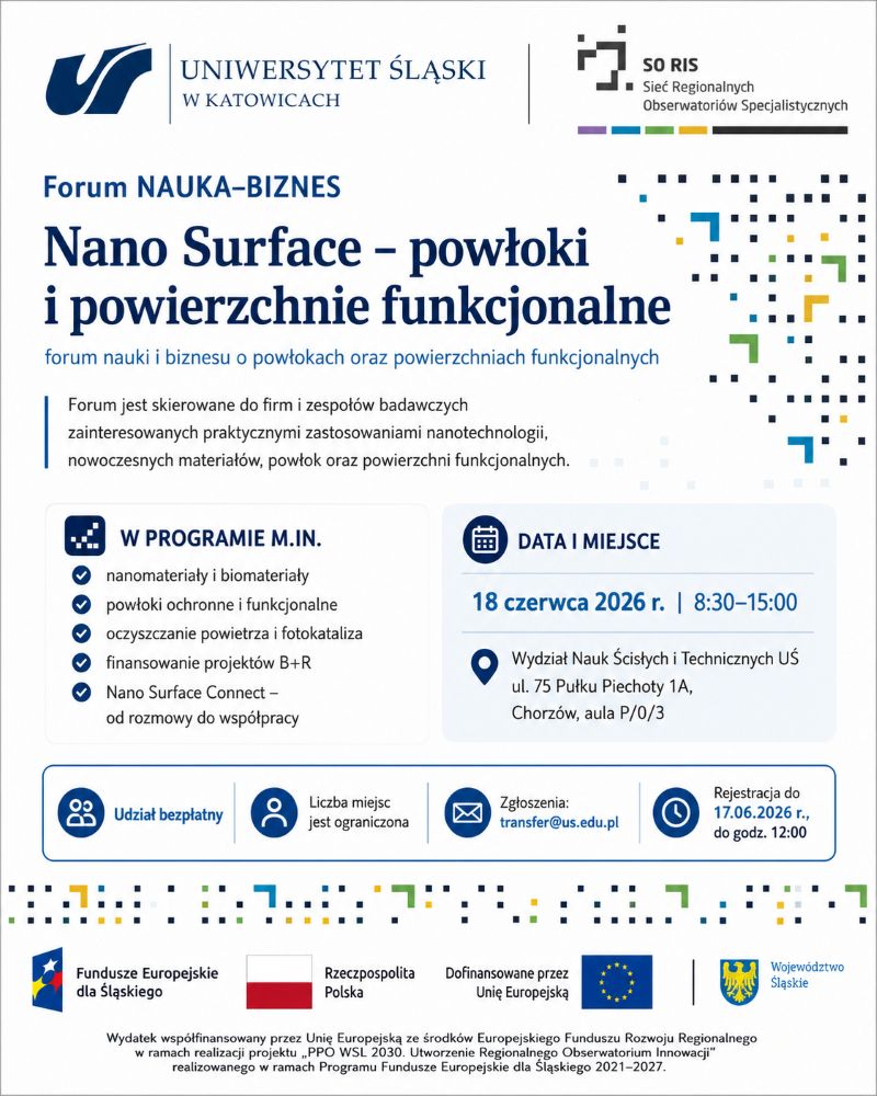plakat promujący spotkanie w ramach Forum Nauka-Biznes, szczegółowe informacje w notce