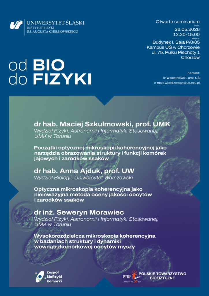Od_bio_do_fizyki_2026_plakat_www Plakat promujący wydarzenie. Szczegóły w tekście