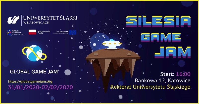 plakat promujący Silesia Game Jam