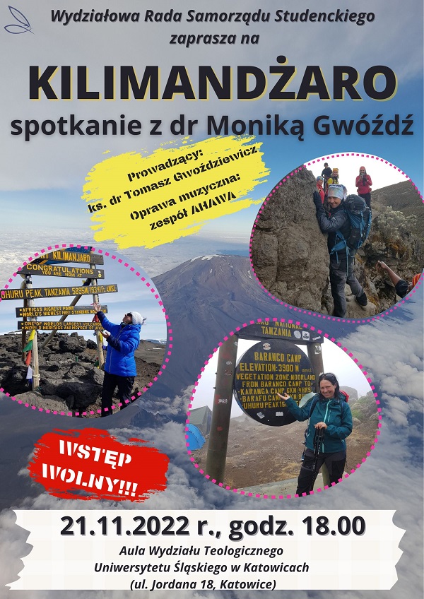 plakat informacyjny o wydarzeniu