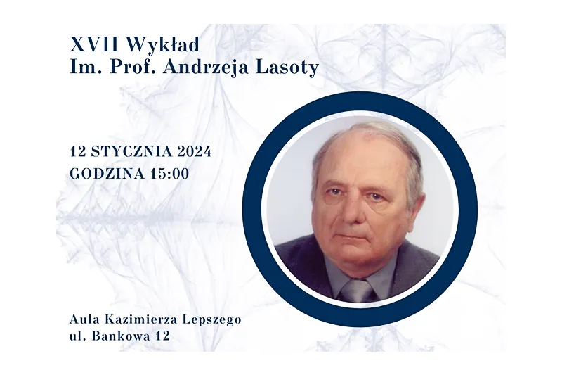 XVII Wykład im. Profesora Andrzeja Lasoty – prof. Ryszard Rudnicki „With Andrzej Lasota there and back again”