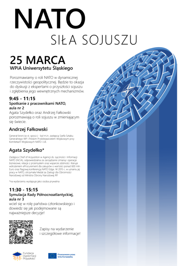 Plakat promujący wydarzenie. Szczegóły we wpisie