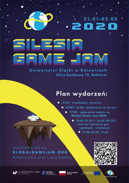 plakat promujący Silesia Game Jam