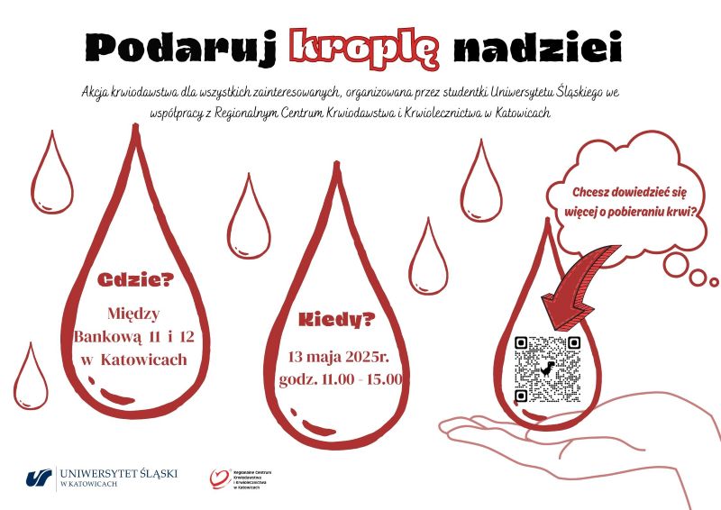 Plakat promujący wydarzenia. Szczegóły we wpisie
