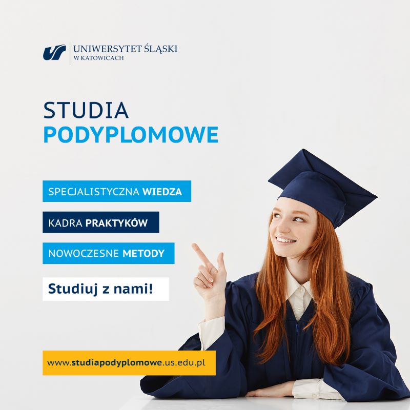 Studia podyplomowe: specjalistyczna wiedza, kadra praktyków, nowoczesne metody. Studiuj z nami! www.studiapodyplomowe.us.edu.pl