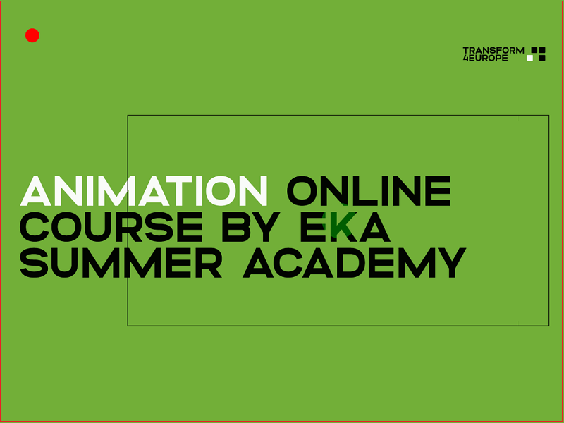 Animation online course by EKA Summer Academy
