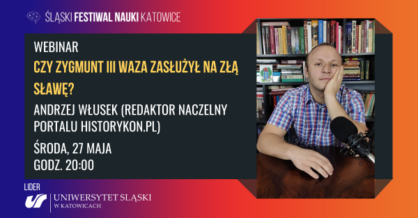grafika promująca webinarium Andrzeja Włuska