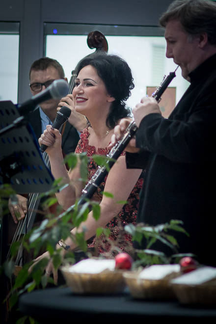 Olivia Ohl-Szulik podczas występu 
