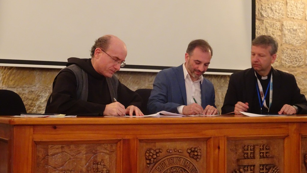 Podpisanie umowy o współpracy pomiędzy Uniwersytetem Śląskim w Katowicach a Papieskim Uniwersytetem Antonianum w Rzymie