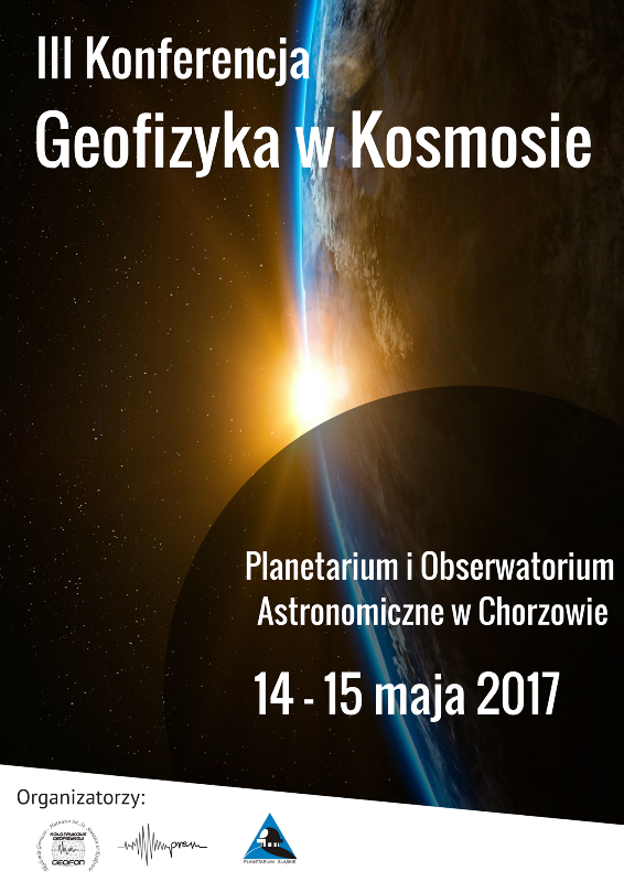 Plakat promujący studencką konferencję naukową 
