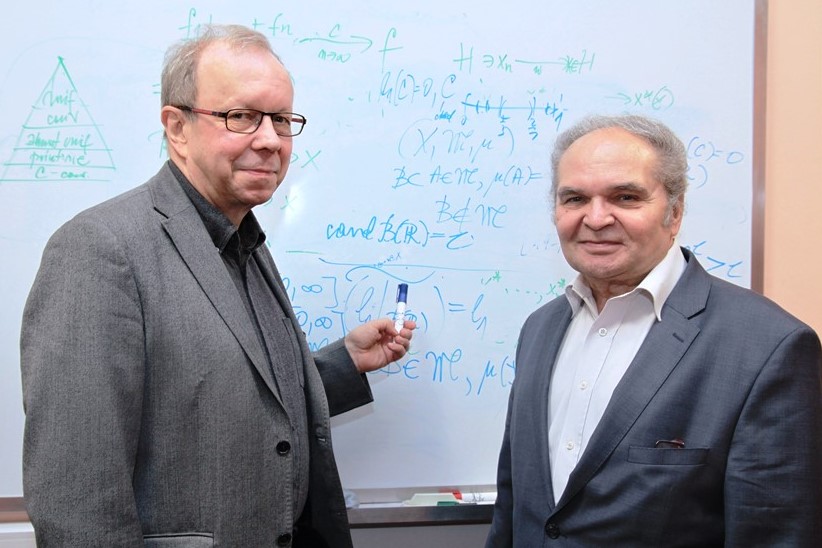 Prof. zw. dr hab. Maciej Sablik i prof. zw. dr hab. Roman Ger