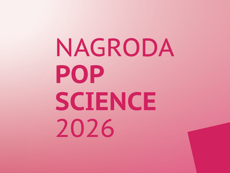 Nagroda Pop Science 2026